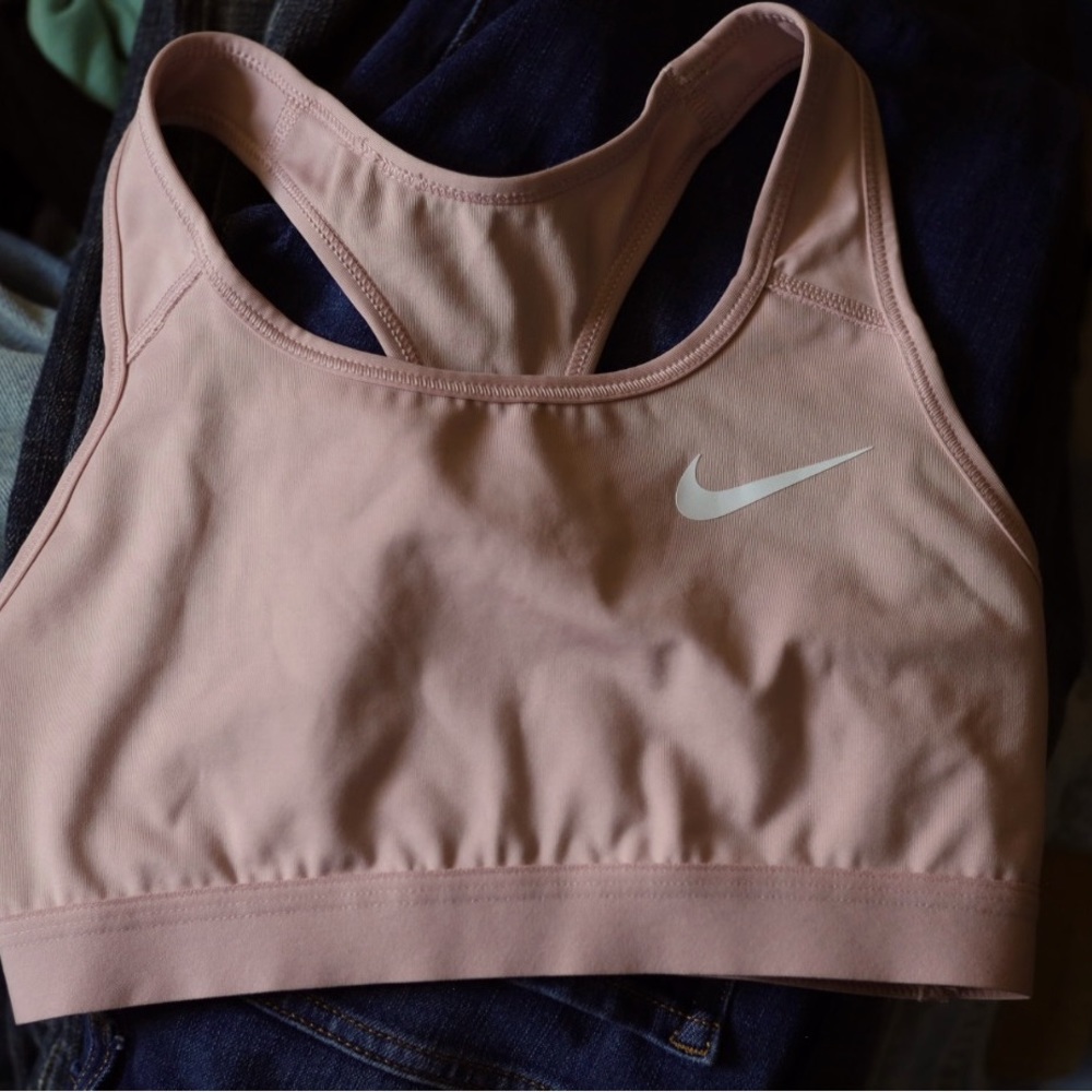 Light Pink Nike Sports Bra
